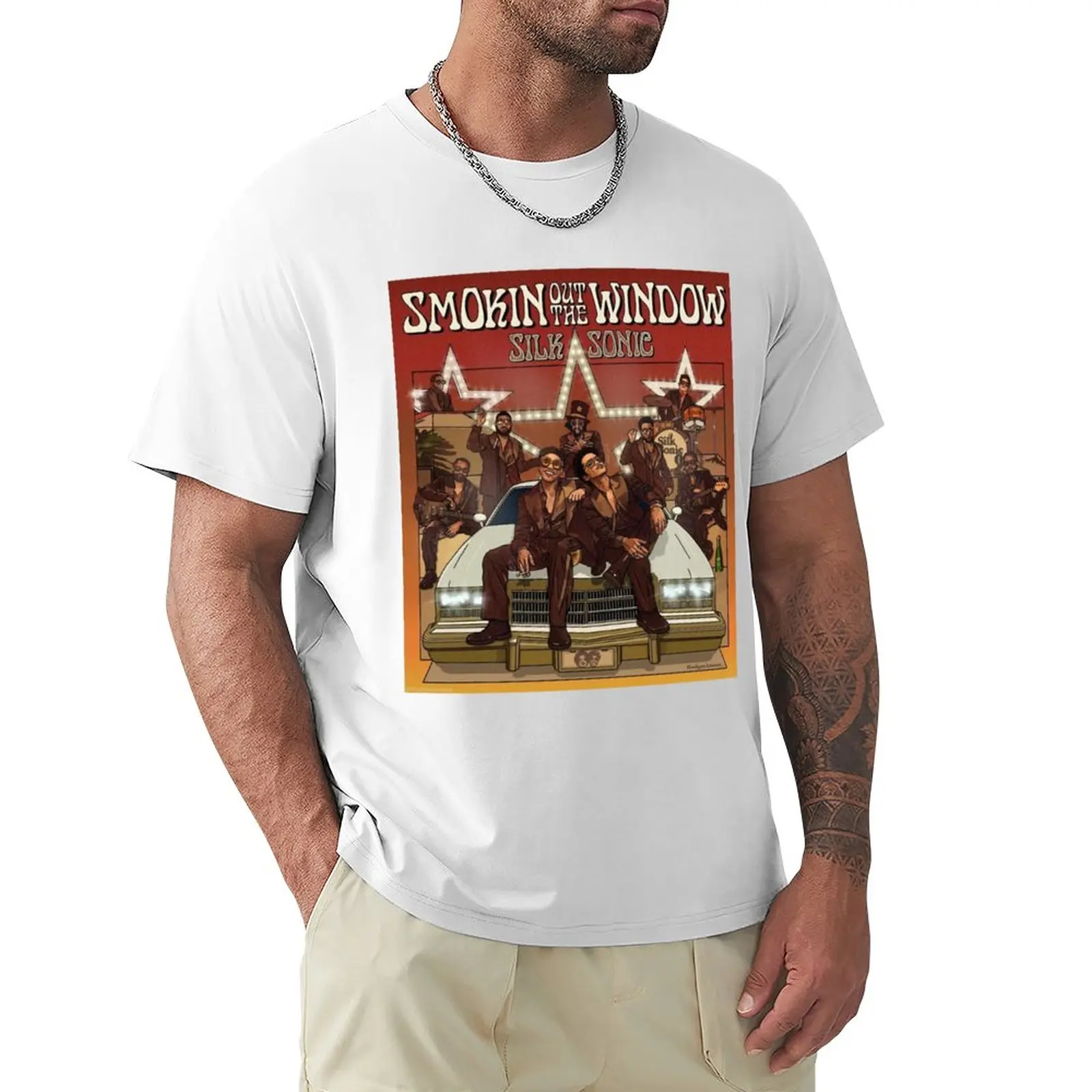 

Smoking Out The Window T-Shirt tops T-shirt short vintage clothes mens champion t shirts