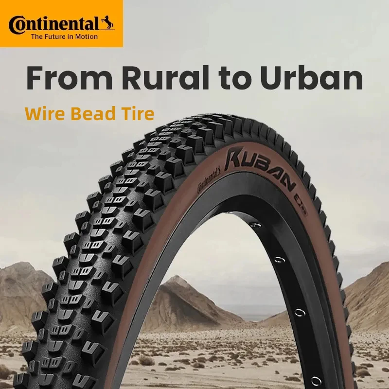 Continental Ruban Mountain Bike Tire 27.5x2.1 29x2.1 Brown No Folding Bicycle Tire Wire Bead