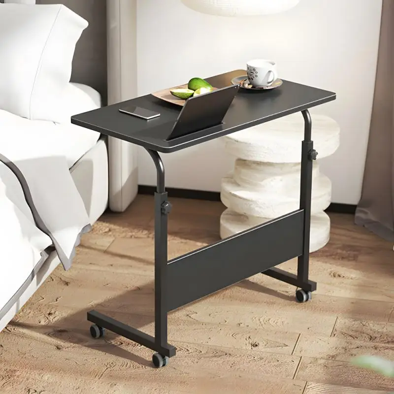 Simple Laptop Desk Lazy Bed Desk Learning Simple Small Table Learning Table Movable Bedside Adjustable Portable Laptop Table 2