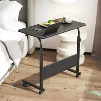 Simple Laptop Desk Lazy Bed Desk Learning Simple Small Table Learning Table Movable Bedside Adjustable Portable Laptop Table 2