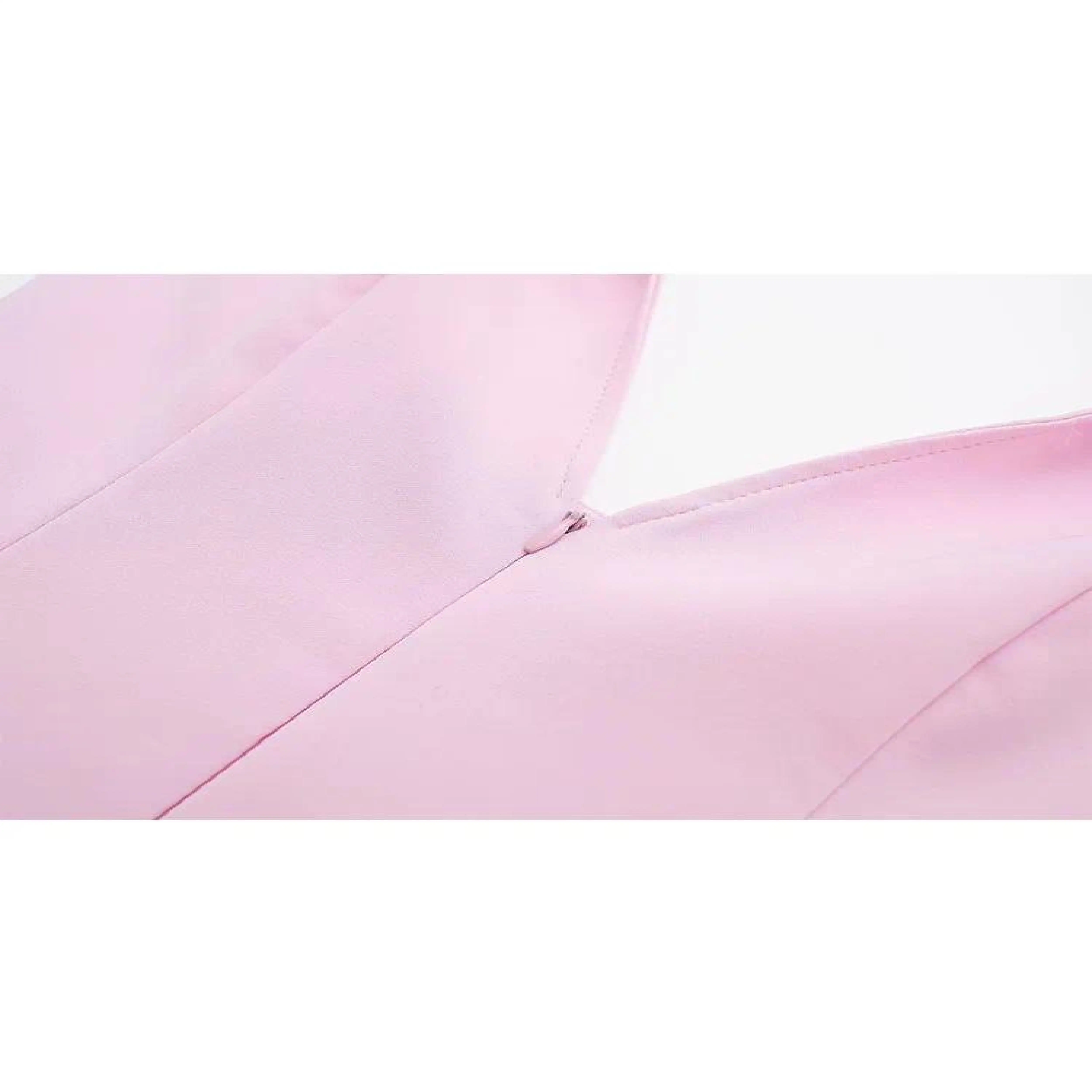 여성용 캐주얼 스커트 반바지 세트, 시크한 홀터 셔츠, 넥 백리스 상의 및 반바지, 스위트 핑크, 여름 섹시 반바지 세트, 드롭쉽, 2024