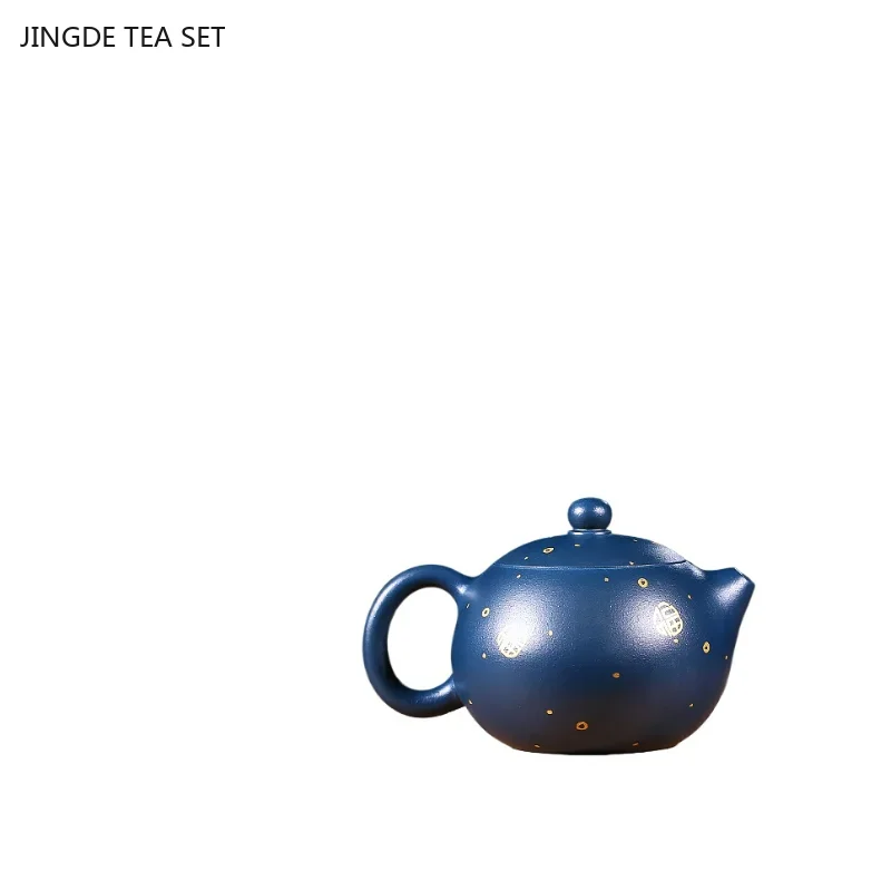 180ml High Quality Yixing Purple Clay Tea Pot Ball Hole Filter Beauty Teapot Raw Ore Zisha Tea Infuser Home Tea Accessories