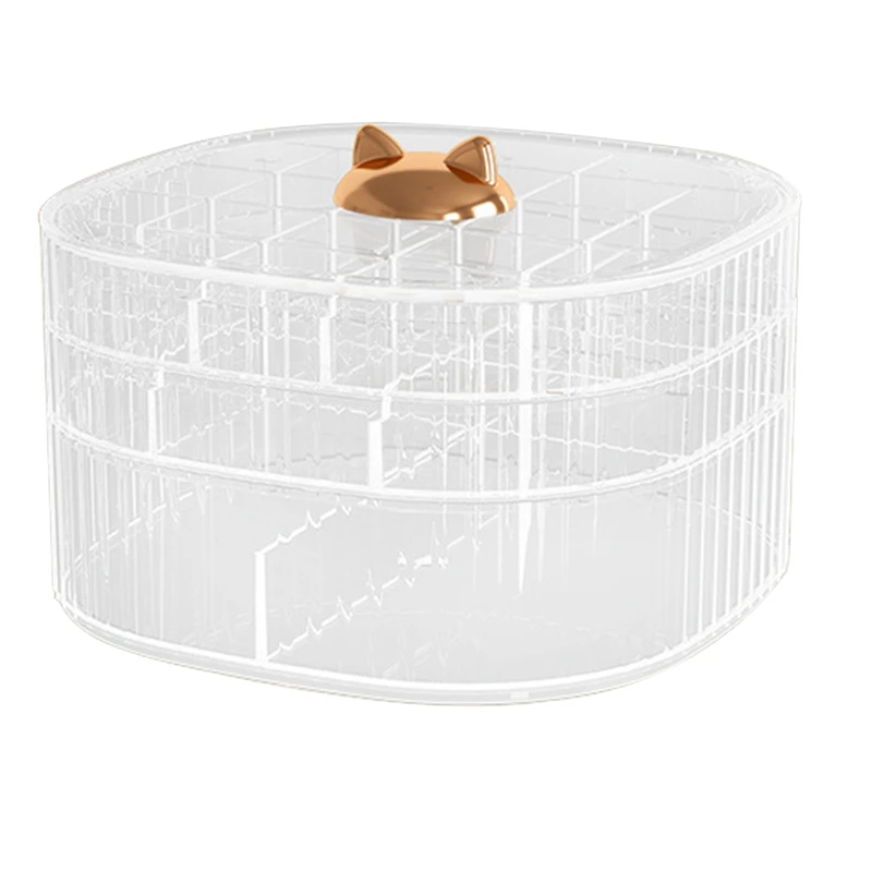 

Органайзер для сережек прозрачный пластиковый, 1 шт.