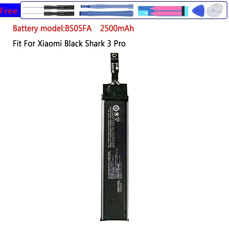 

Высококачественная сменная батарея BS05FA для телефона Xiaomi Black Shark 3 3S Black Shark/Black Shark 3 Pro 3Pro + Бесплатные инструменты