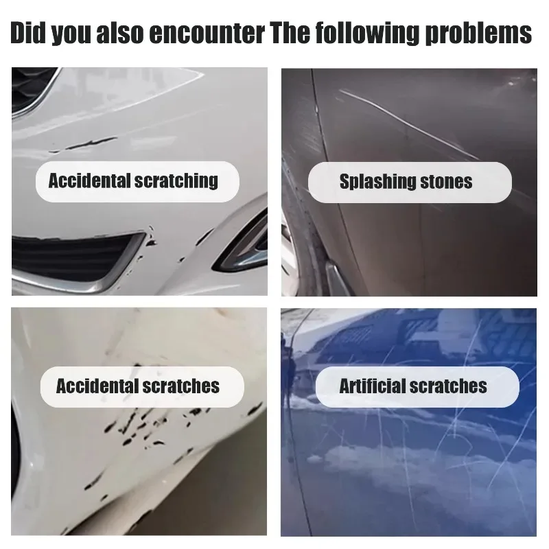 Car Scratch Remover Pen Professional Polish Compound for Light Scratches DIY Automotive Paint Repair Kit for Car Body Bumper