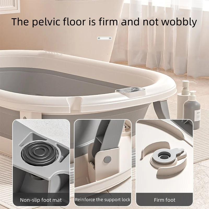 Digital Temperature Baby Bath Tub 2