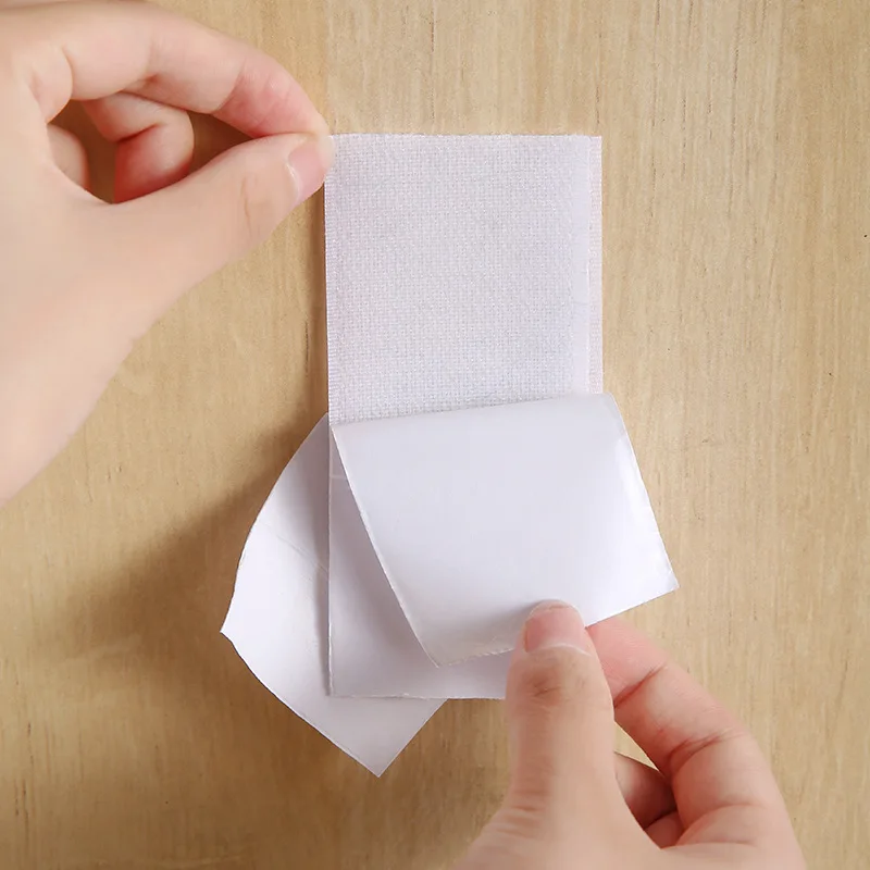 3M/Pairs 16/20/30/50mm Adhesive Fastener Tape Sew on Hook and Loop Tape Nylon Magic Sticker Fabric Tape Sewing Accessories White