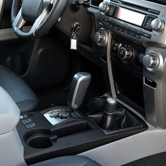 ドアアームレストパネルステッカートリムトヨタ 4RUNNER 2010-20 4x レッド カーボンドアひじ掛け装飾フレーム パーツ 車 カバー カー ファッシ ドアアームレストパネルステッカートリムトヨタ 4RUNNER 2010-20 4x