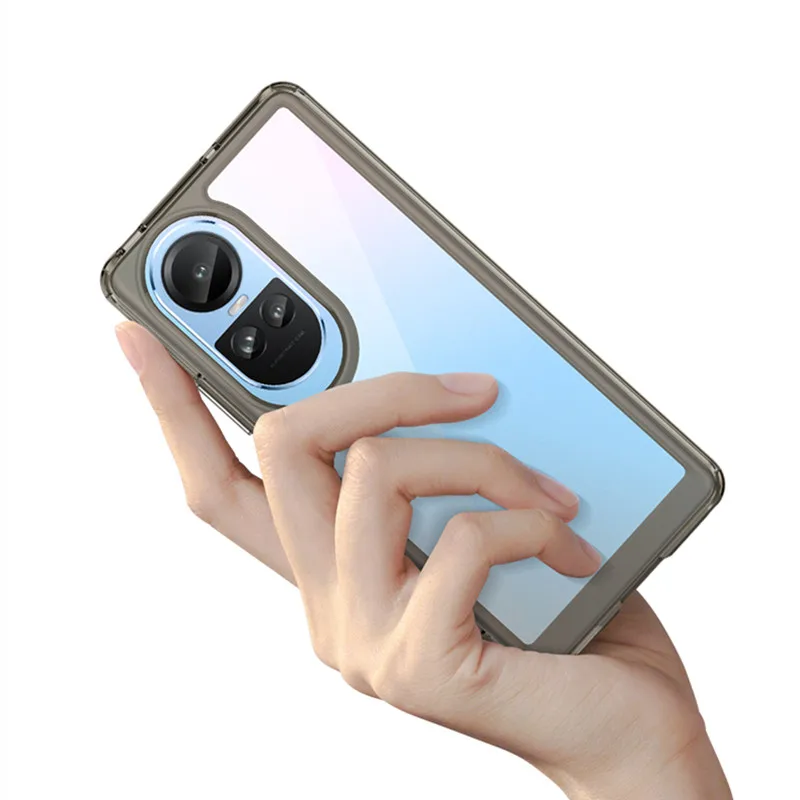 Custodia Per Telefono Trasparente Colorata Per Oppo Reno 10 5G Custodia Posteriore In Silicone Per Oppo Reno 10 5G Cover Per Oppo Reno 10 5G Global