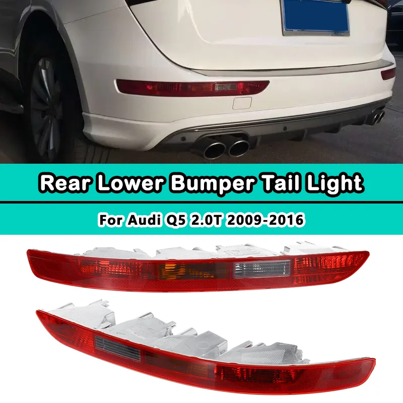 For 2009-2016 Audi Q5 Reverse Tail Lamp Rear Bumper Reflector Light Right Side E - Foto 2