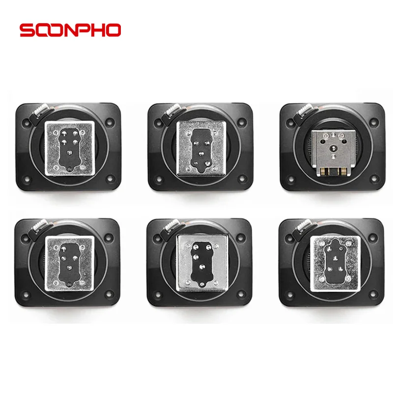 SOONPHO Flash Light V1 V860III Flash Trigger Flash Diffuser Flash Head Extension Camera Flash Adapter Compatible with Canon Nikon Sony Pentax Fuji