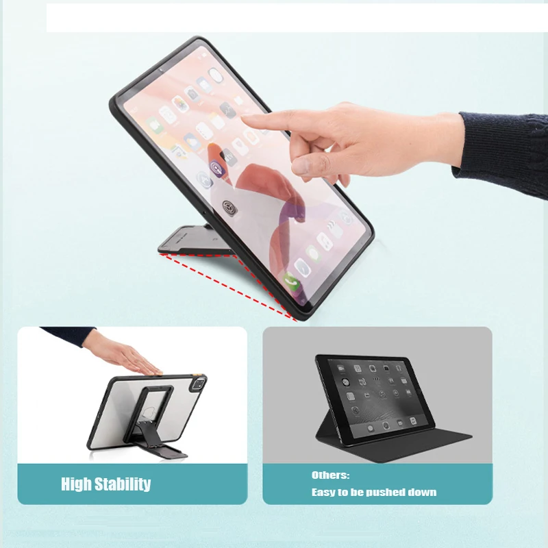Portátil e Outstanding Tablet Stand Universal Kickstand Dobrável para Ipad E-reader - Imagem 3