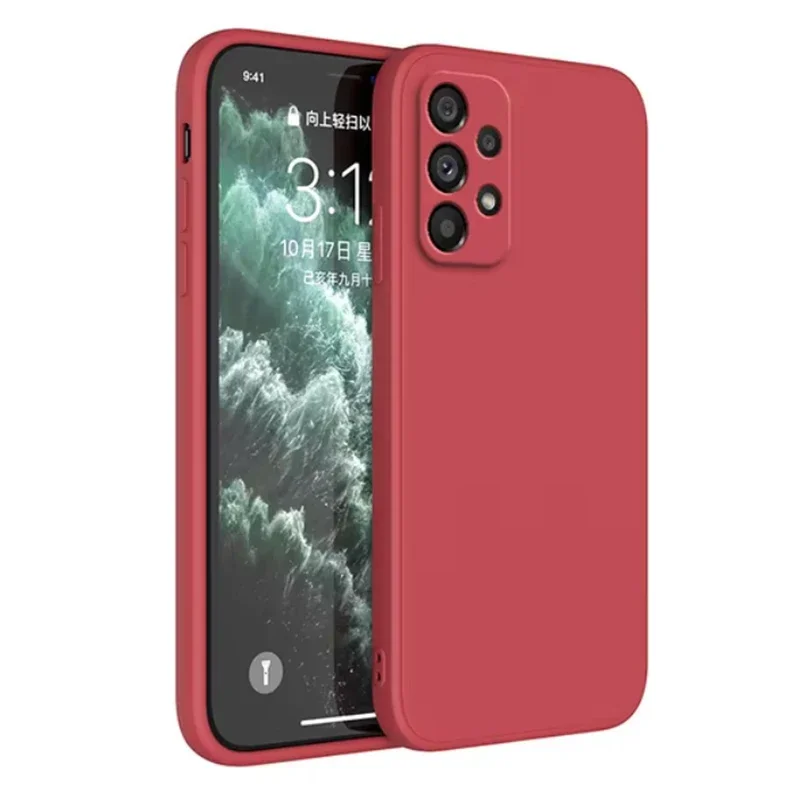 Premium Liquid Silicone Phone Case - Elegant and Durable Back Cover