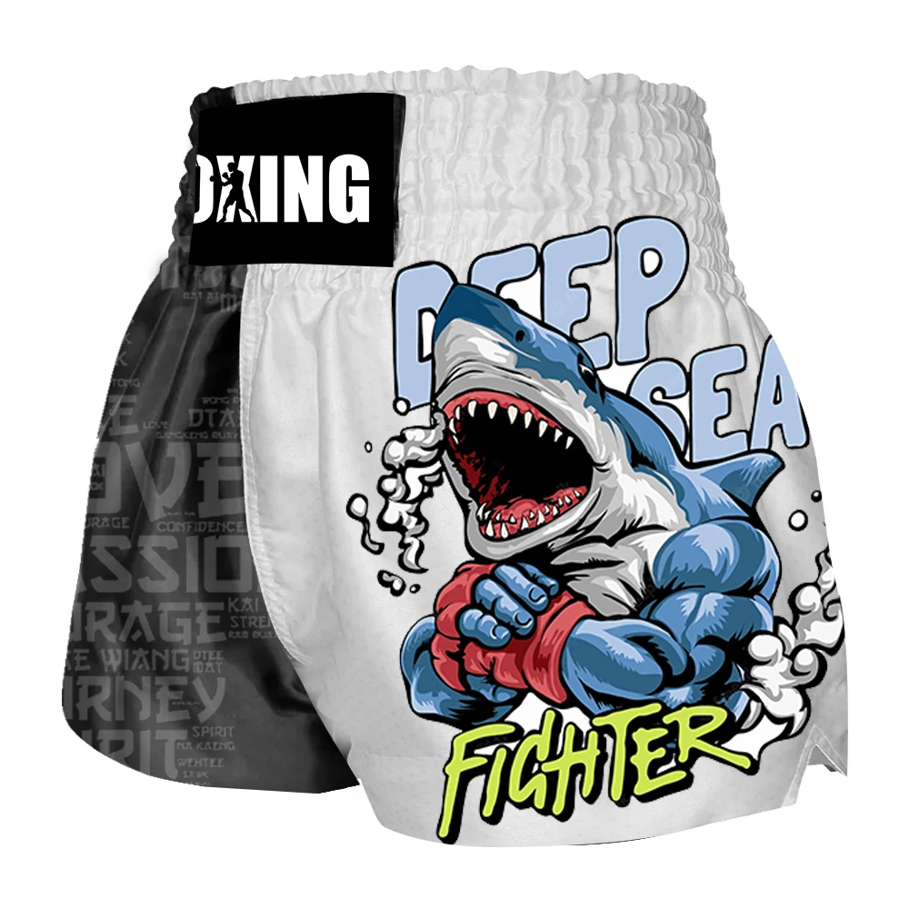 Men's and Women's MMA Fighting Muay Thai Shorts Training Sports High Quality Taekwondo Fitness Children's Sports Shorts