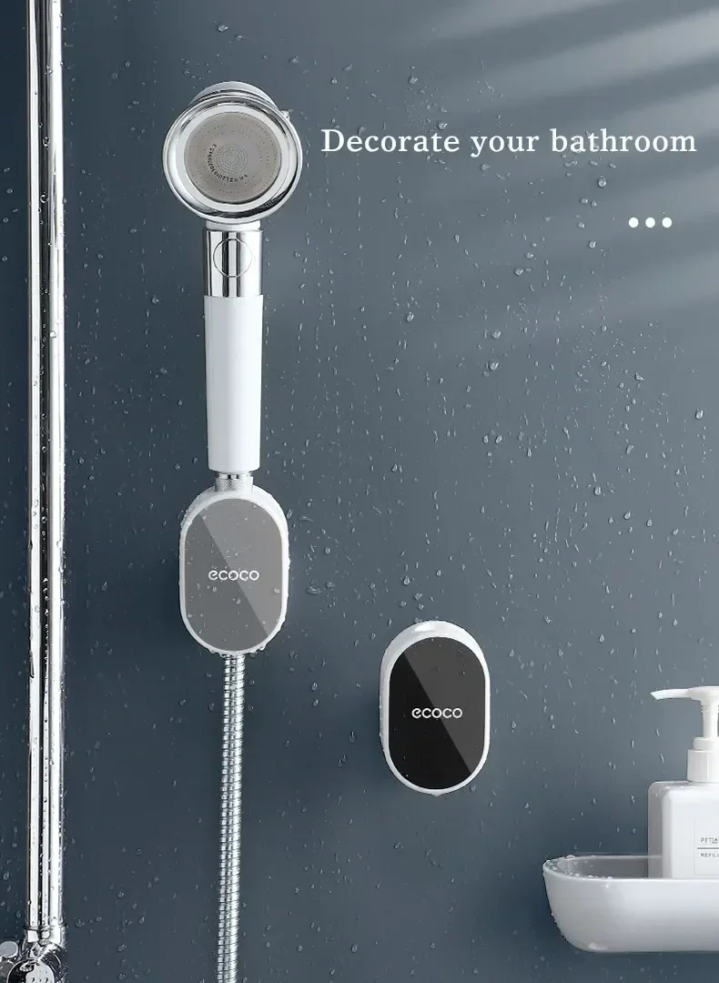 Description Picture 3 of itemShower Head Holder Wall-mounted Shower Bracket Faucet Stand Toilet Faucet Hanging Holder Bathroom Accessories Rotatable Bracket