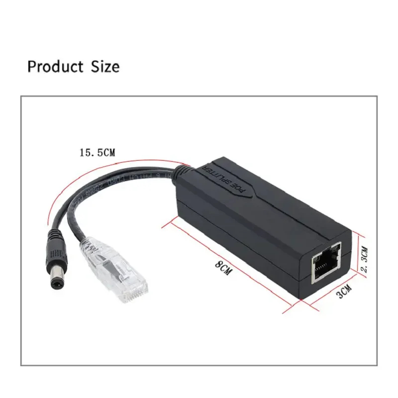 Poe , 48-12V, 1.2A, 15.4W, ǥ 10/100/1000Mbps, 12G AF/15.4W Poe ø