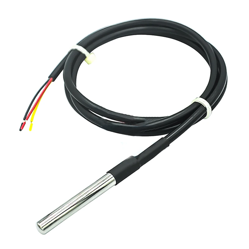 15-Pack DS18B20 Waterproof Temperature Sensors – 1m Cable, -55°C To +125°C, Arduino/Raspberry Pi Compatible - View #4