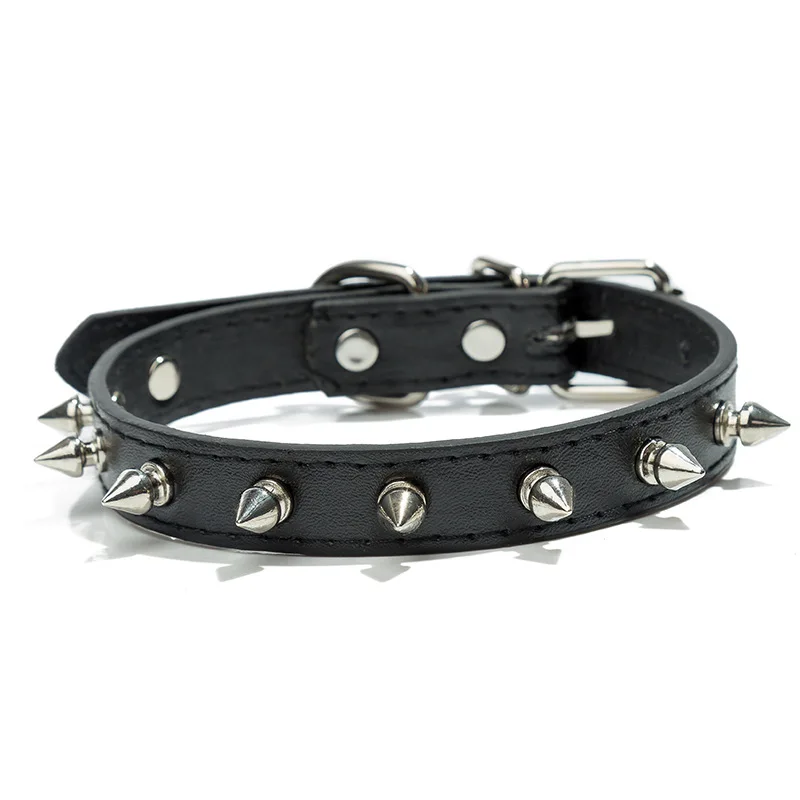 Anti bite Pet Collar for Large Dogs Cool Spikes Studded Dogs Collar