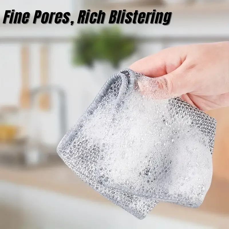 Set of Reusable Multifunctional Cleaning Cloths