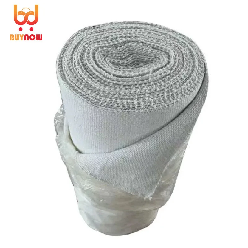 

1M 1.5M 2M Lenght 1260 ℃ Fire Protection Blanket Ceramic Fiber Cloth Welding Slag Fireproof Heat Insulation Cloth