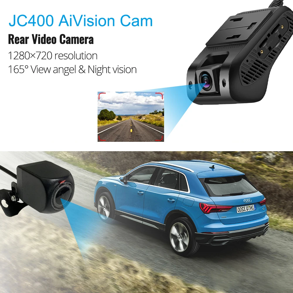 JIMIMAX Rear Cam Waterproof IP67 Blindspot Camera CE01 For JC400 & JC450 Full Colar Live Video Vehicle Smart CI01 Indoor Monitor smart doorbell camera camera cooling system