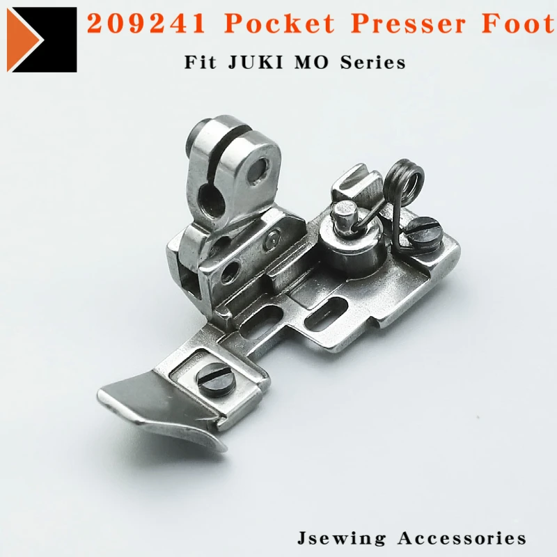 

209241 прижимная лапка для оверлока, швейная машина Pegasus M700 M600 M800 L22 401, аксессуары для изготовления карманов высокого качества