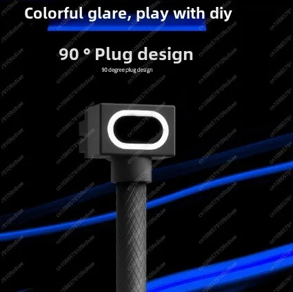 Computer Power Extension Cable GPU 6-pin Graphics Card Extension Cable AIJS 1-wire Continuous