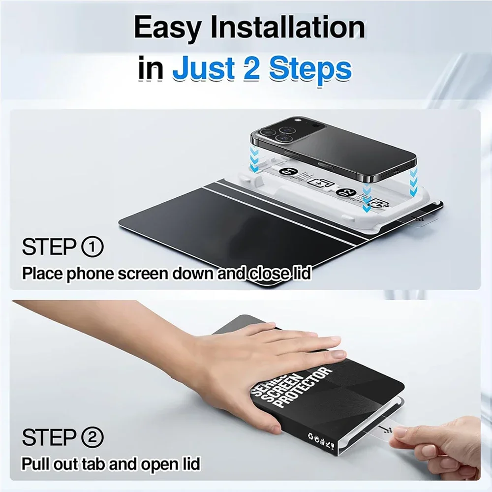 HD Privacy Tempered Glass With installation for iPhone 17/17Air/17Pro Max 17Air 17PM Screen Protector Anti-Spy Glass Cover Film