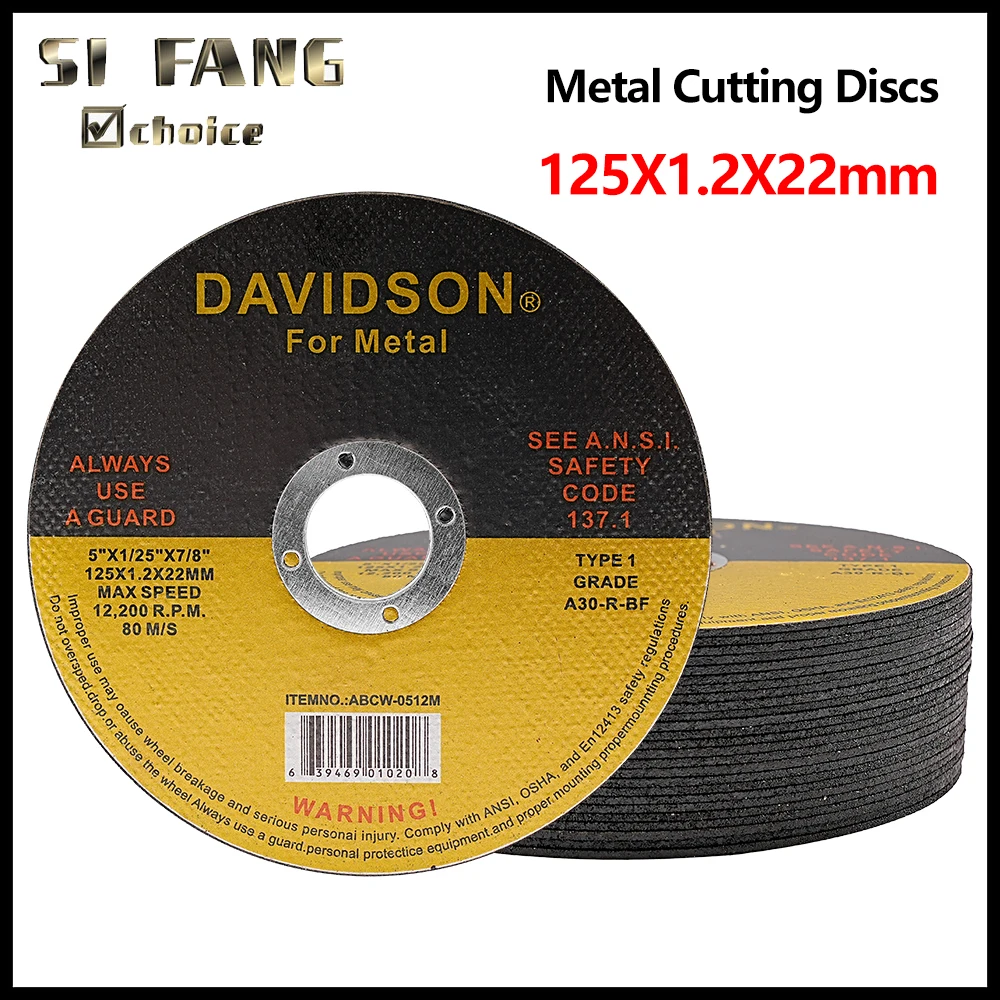 50-2pcs Resin Cutting Disc 125mm Cut Off Wheels Flap Sanding Grinding Discs Angle Grinder Wheel Accessories for Metal Pvc Cut