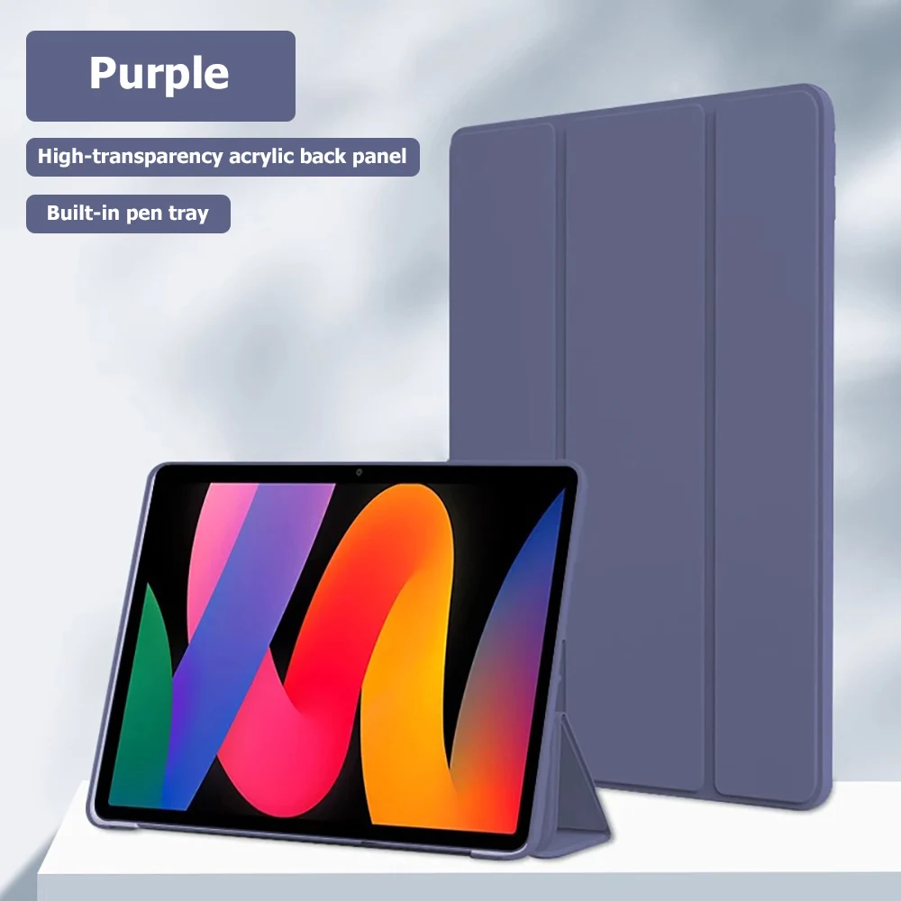 Premium Tri-fold Tablet Case with Folding Stand and Protective Cover