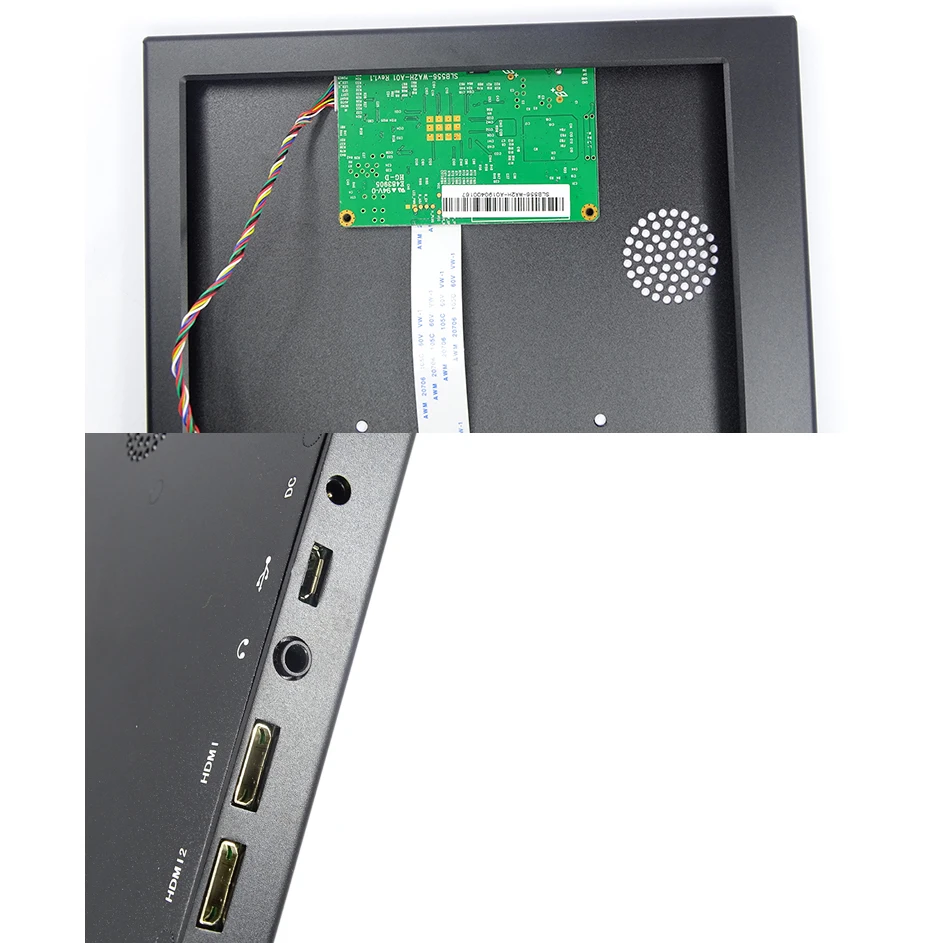 Hdmi-compatível Usb Edp Controller Board Painel Capa Metal Case Mini Voltar Shell 11.6 14 13.3 15.6 - Imagem 2
