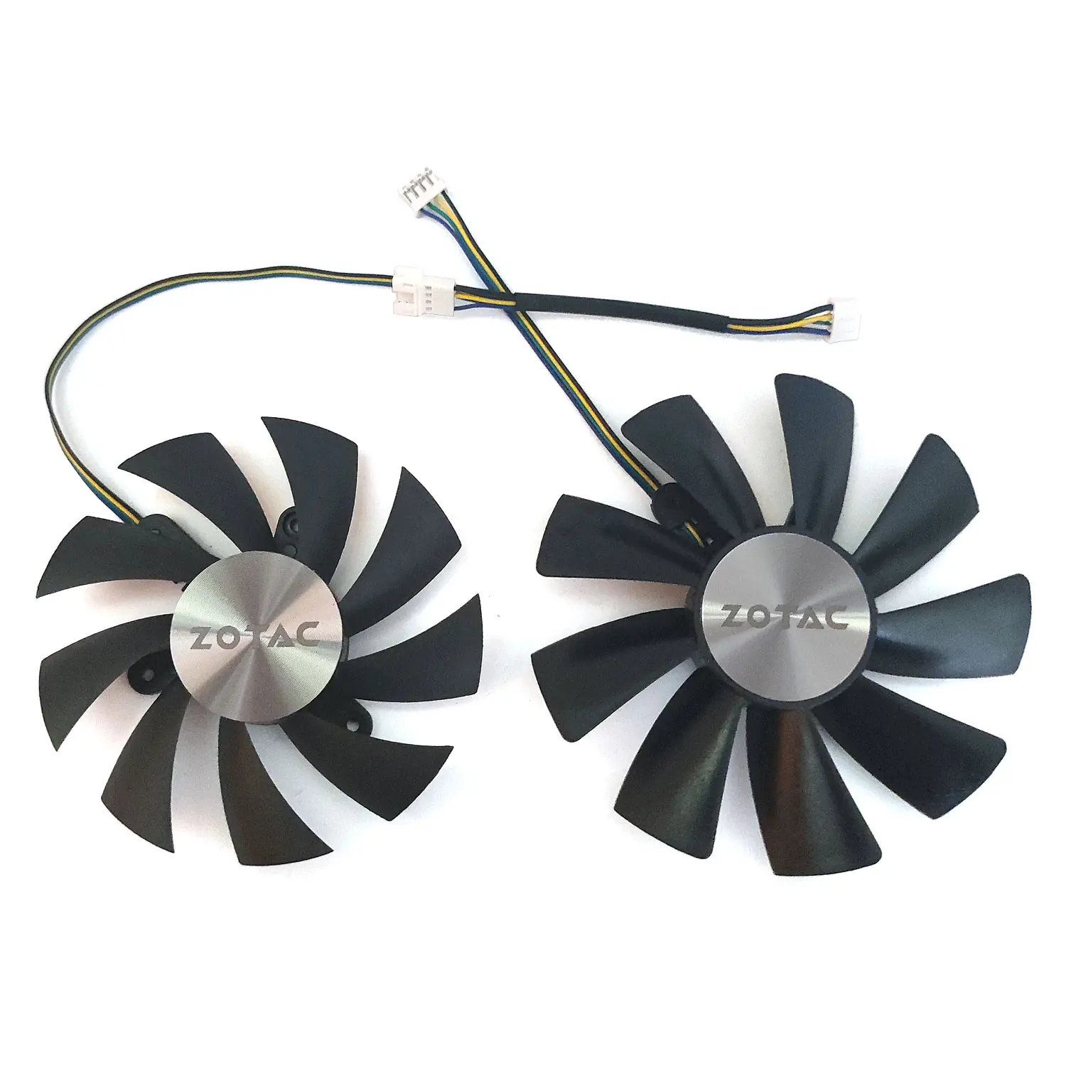 Gtx 1080ti Mini fã Gpu para Zotac Geforce Gtx 1080ti Mini 1070ti Mini 1060 Ventilador de Refrigeração da Placa de Vídeo Novo 87 mm 100 mm Ga92s2h Gaa8s2u - Imagem 4