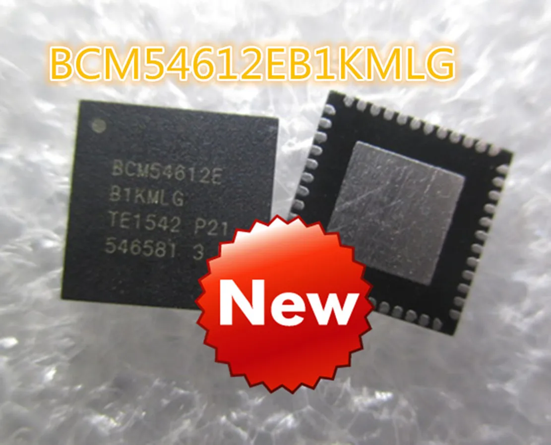

Бесплатная доставка BCM54612EB1KMLG BCM54612E B1KMLG QFN