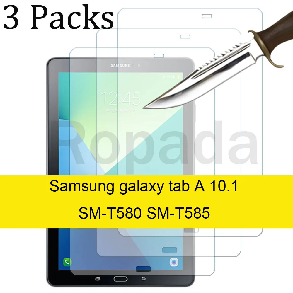 3-Pack Premium Glass Screen Protector
