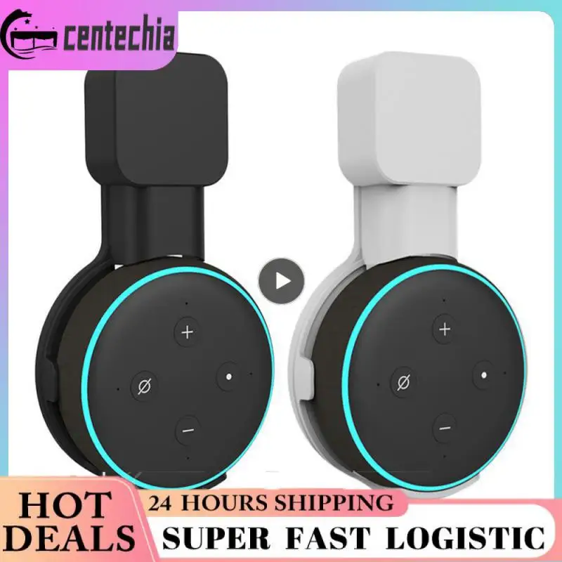 Presa Staffa Di Montaggio A Parete Gancio Per Alexa Echo Dot 3 Supporto 3A Supporto Supporto Smart Speaker Accessori Salvaspazio
