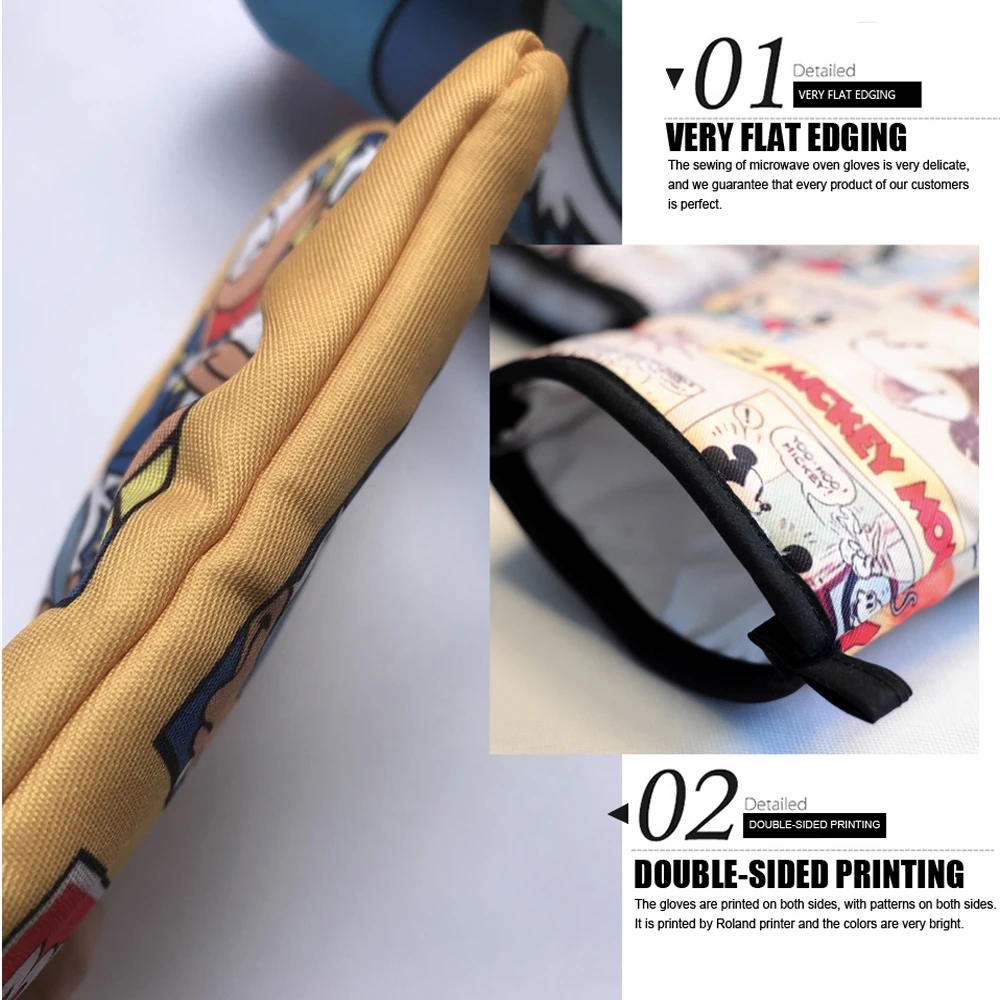 Silicone Oven Mitts Disney for Kitchen Cooking