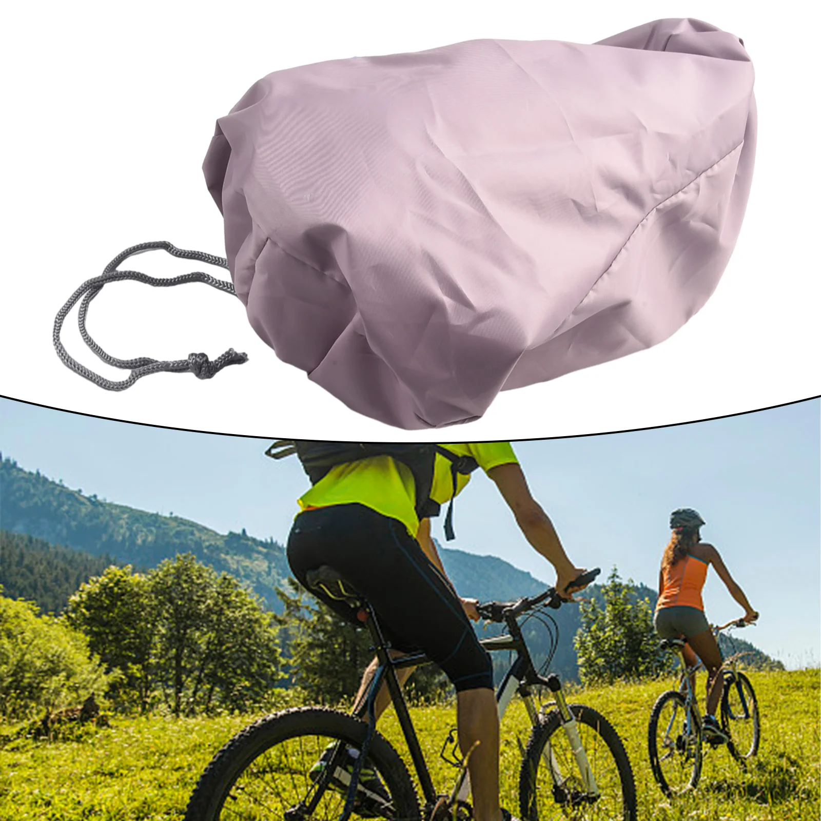 

1pcs Bicycle Saddle Cover MTB Bike Waterproof Seat Rain Covers Ebike Dust Cover 27x24cm Cycling Accessories