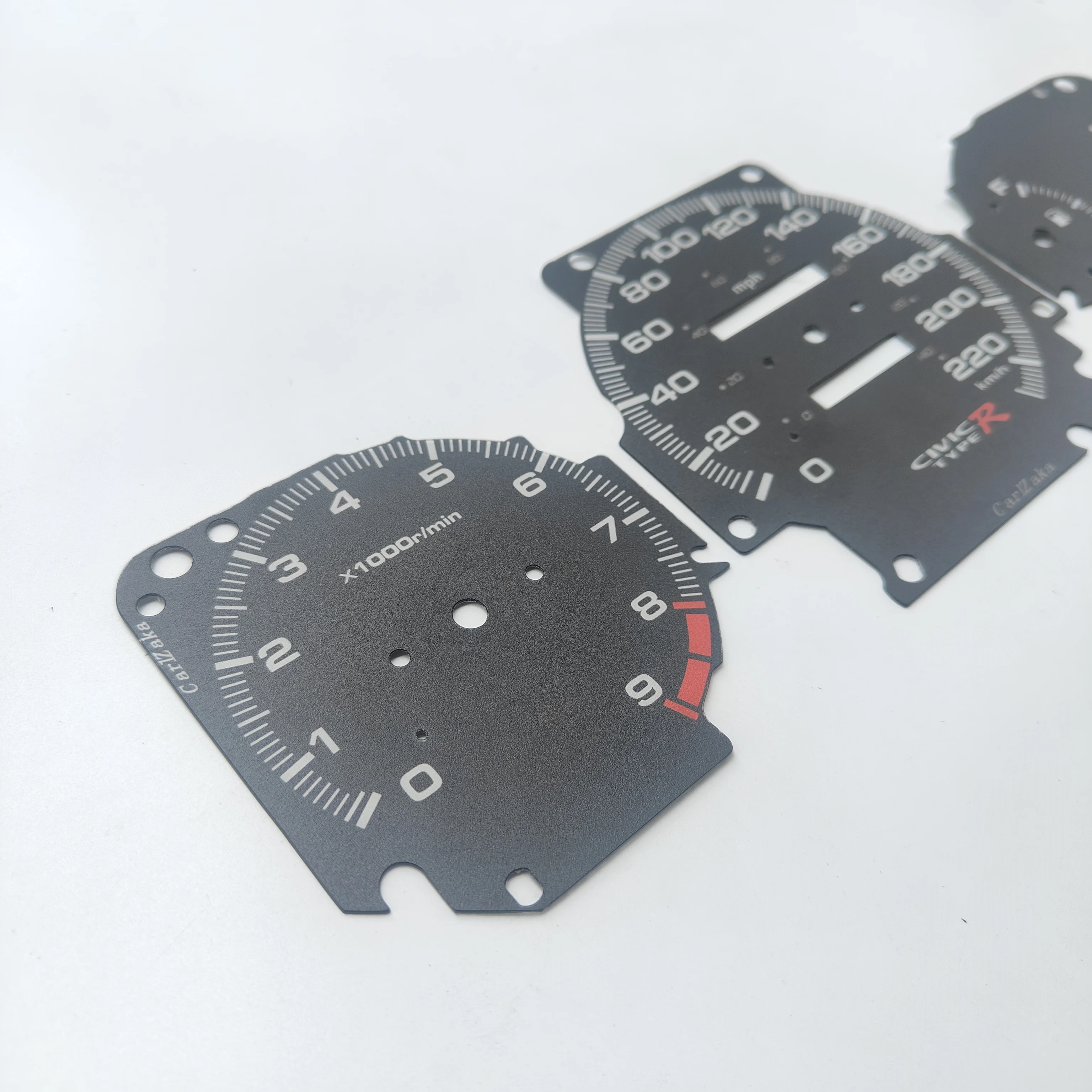 Car Gauge Meter CIVIC EK9 EK3 RD1 TYPER/MUGEN/SPOON/J'SRACING GAUGES FACE / SPEEDOMETER DIALS