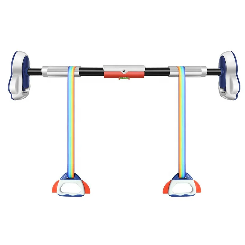 Kids Doorway Chin Up Bar Horizontal Bar Core Training Indoor Pull-ups For Children Hanging Exercise Gym Gymnastic Rings