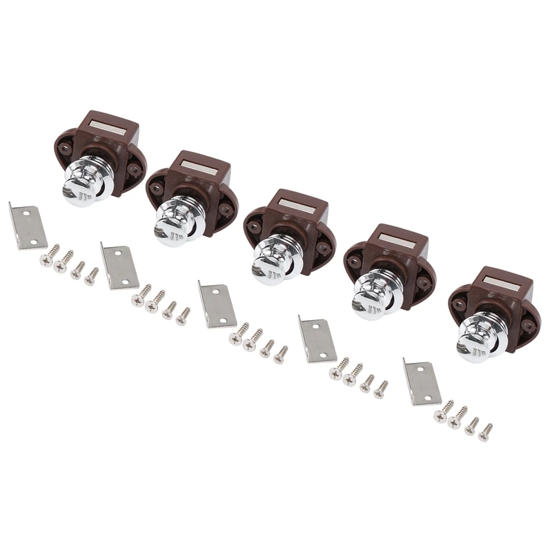 

5 шт., кнопочный замок для дома на колесах