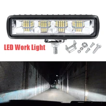 

Car LED Work Lights DRL Spotlight 72W High Bright Waterproof Light Universal Auto Offroad SUV Truck Headlights Driving Lamp