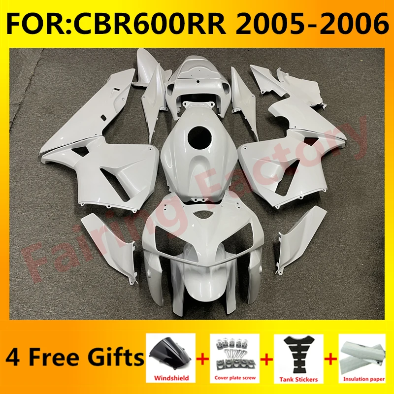 

Новый комплект обтекателей для мотоцикла ABS для CBR600RR F5 2005 2006 CBR600 RR CBR 600RR 05 06 полный обтекатель для кузова белый