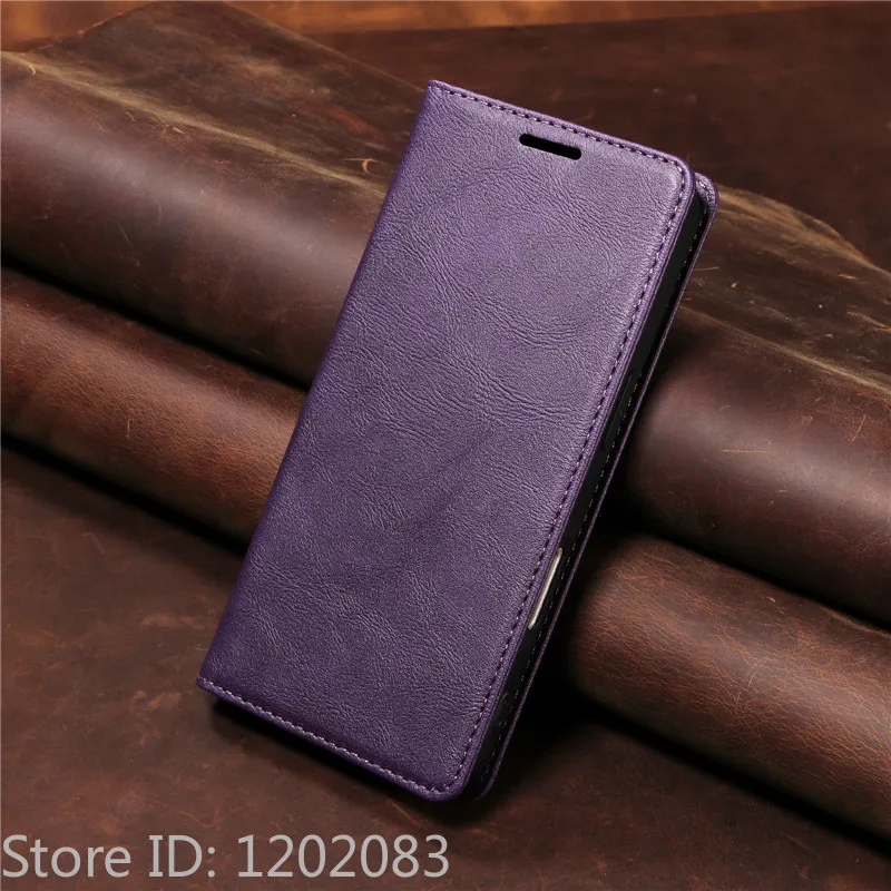 Premium Flip Wallet Case: Double Folding Design with Anti-theft Technology and Magnetic Closure