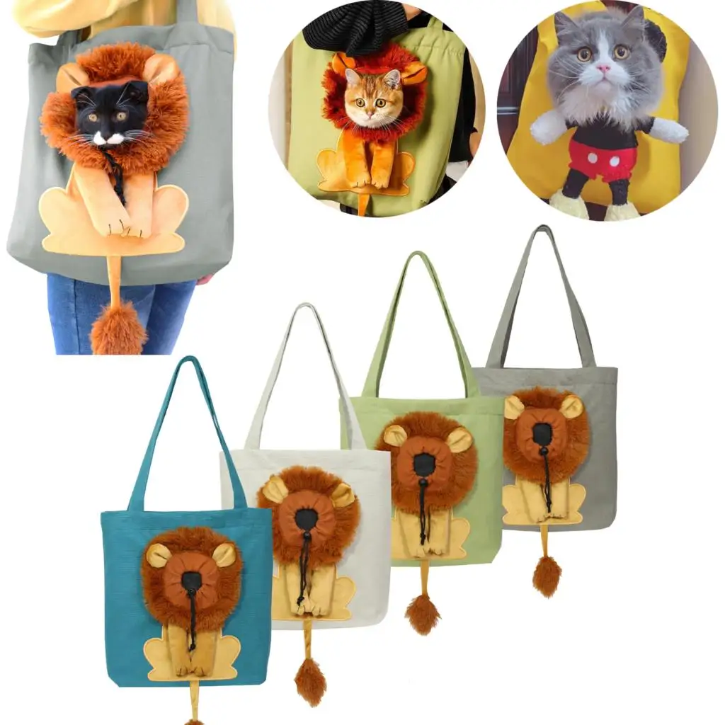

Pet Canvas Shoulder Carrying Bag pet carrier cat transport cat bag pet carrier backpack pet backpack