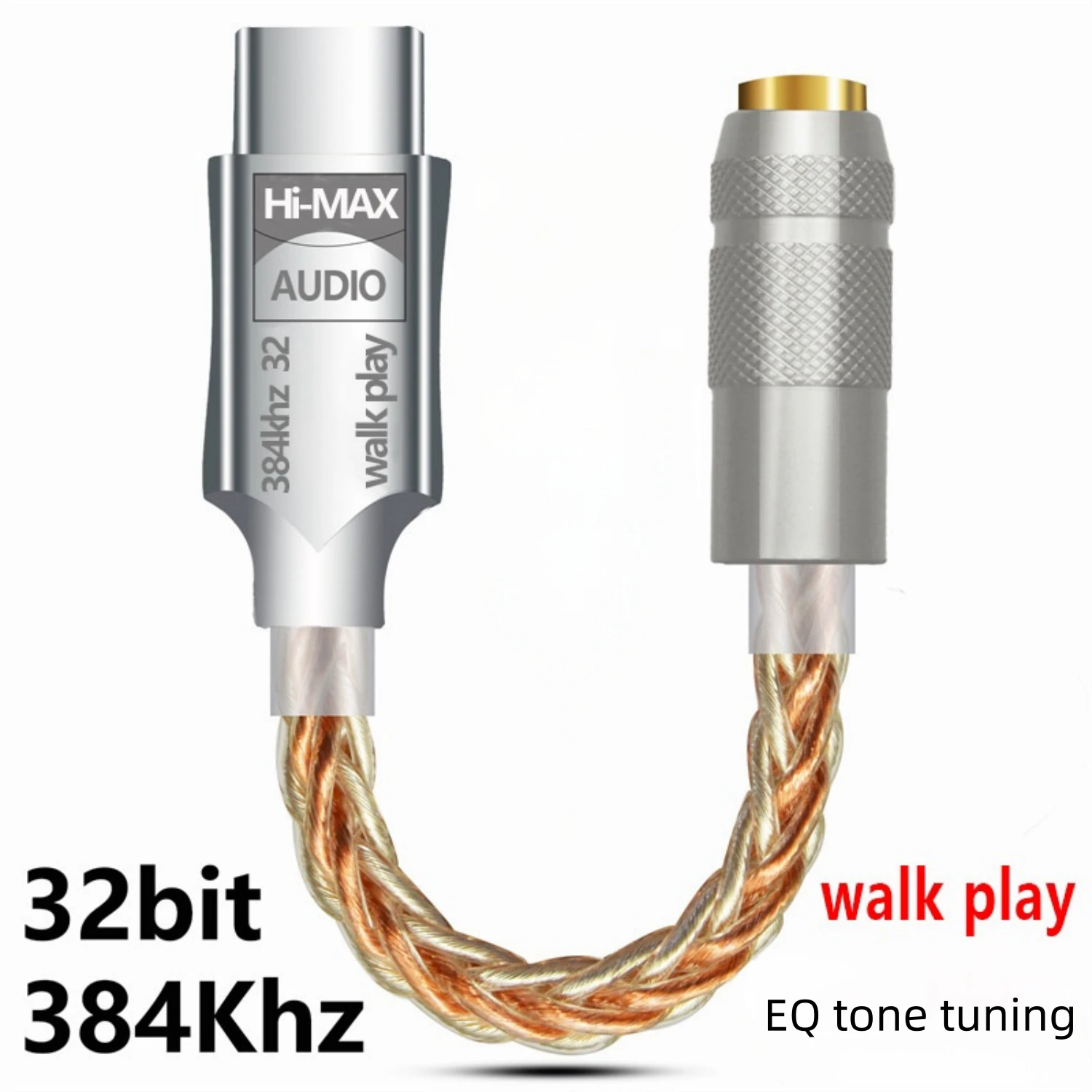 Adattatore USB C To Jack 3.5 Mm - DAC Audio Alta Qualità 32bit/384kHz Con Chip CX31993 Per Smartphone - Foto 8