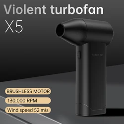 X5 Jet Blower 130000 RPM Electric Jet Fan Super Jet Fan Blower Violent Turbofan Tool For Household Outdoor Cleaning