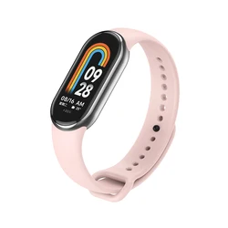 Silicone Sport Rubber Bracelet Wristband - Vibrant Colors and Comfortable Fit - Miband 8 9 10 (18)