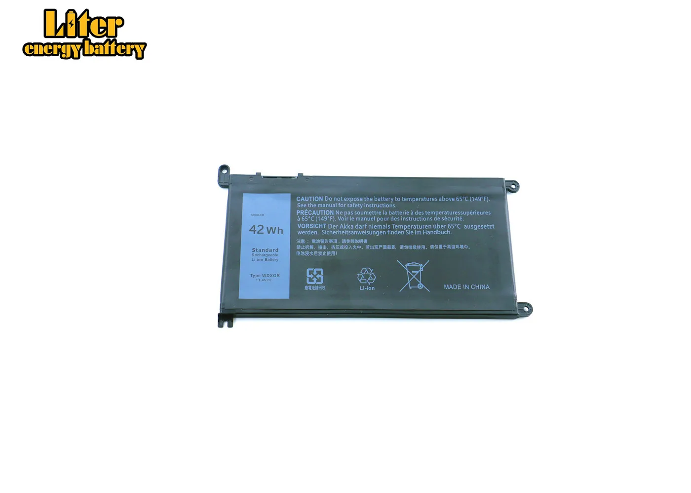 Original Novo 13 Wdx0r 42wh Bateria do Portátil para Inspiron 5000 5368 5378 7368 15 7560 Wdxor T2jx4 3crh3 14 7000 7560 7460 5567 - Imagem 2