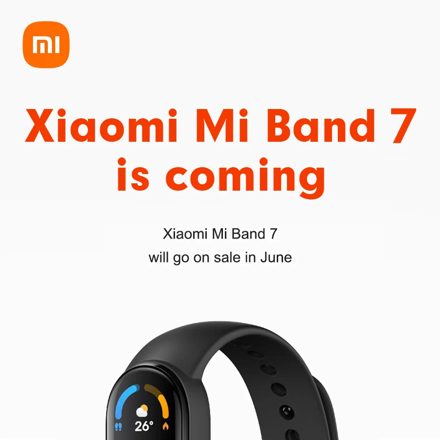 Предпродажный смарт-браслет Xiaomi Mi Band 7, обновленная версия 6, скоро  добавляется в корзину и список пожеланий | АлиЭкспресс