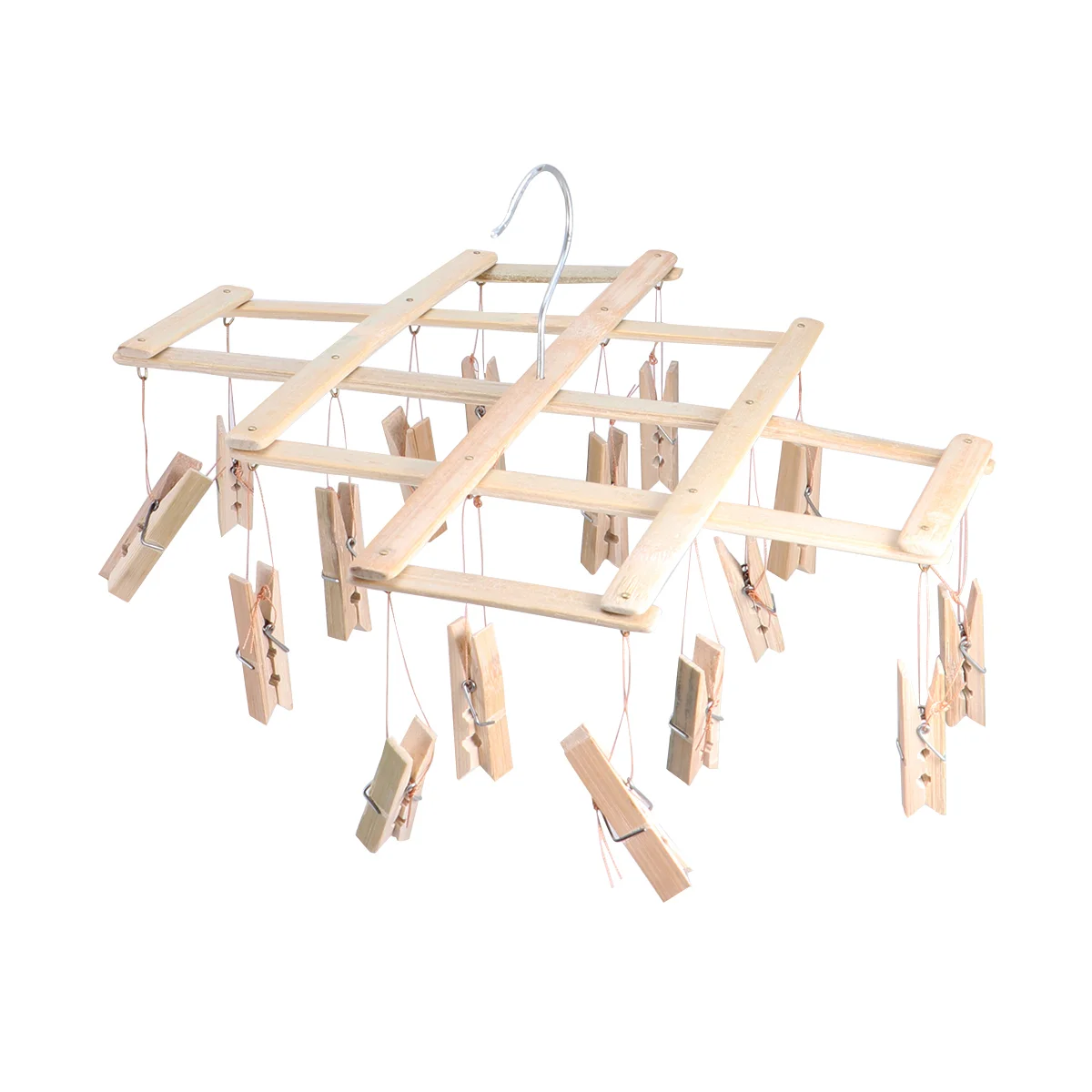 

Bamboo Clothes Drying Rack Underwear Drying Rack Sock Drying Rack Bamboo Hanging Drying Rack